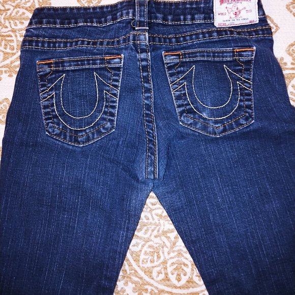 True Religion Lizzy Skinny Crop - Picture 5 of 7